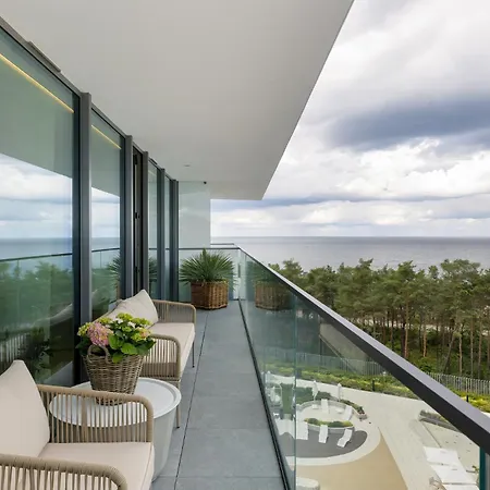 Apartamento Waveview 5th Floor Baltic View Pool In Building Perfekt Lumare