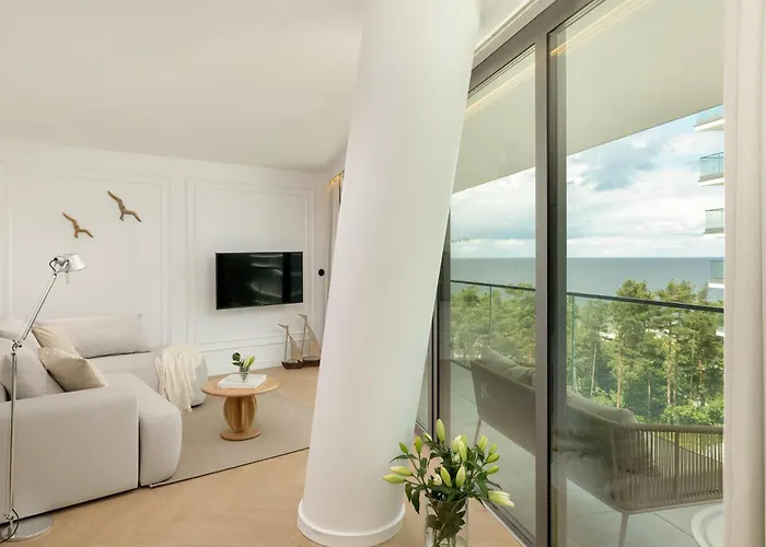 Waveview 5Th Floor Baltic View Pool In Building Perfekt Lumare 公寓