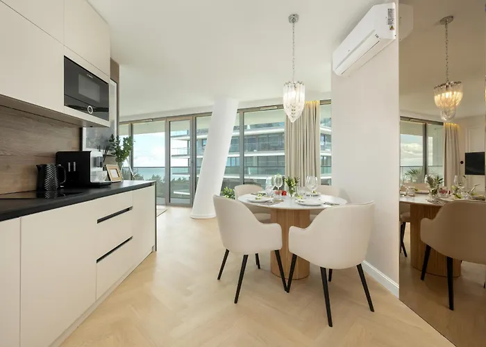 Waveview 5Th Floor Baltic View Pool In Building Perfekt Lumare 公寓 *