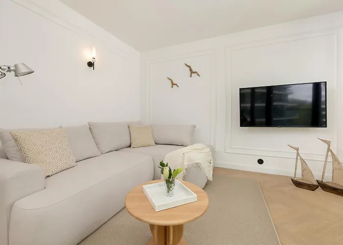 Waveview 5Th Floor Baltic View Pool In Building Perfekt Lumare 公寓 米兹多洛杰