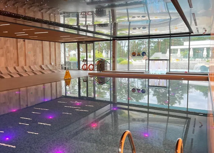 公寓 Waveview 5Th Floor Baltic View Pool In Building Perfekt Lumare 米兹多洛杰