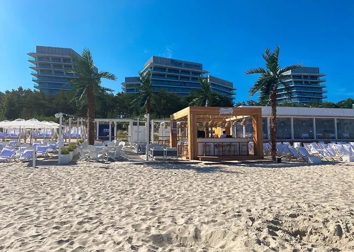 Waveview 5Th Floor Baltic View Pool In Building Perfekt Lumare 公寓 米兹多洛杰