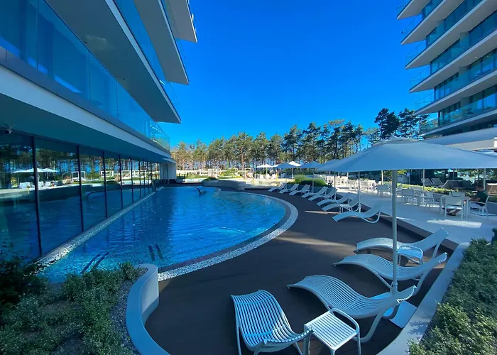 Waveview 5Th Floor Baltic View Pool In Building Perfekt Lumare 米兹多洛杰